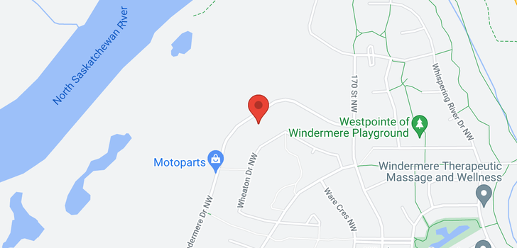 map of 255 Windermere Drive DR NW